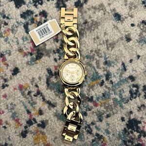 Michael Kors Gold Chronograph Watch